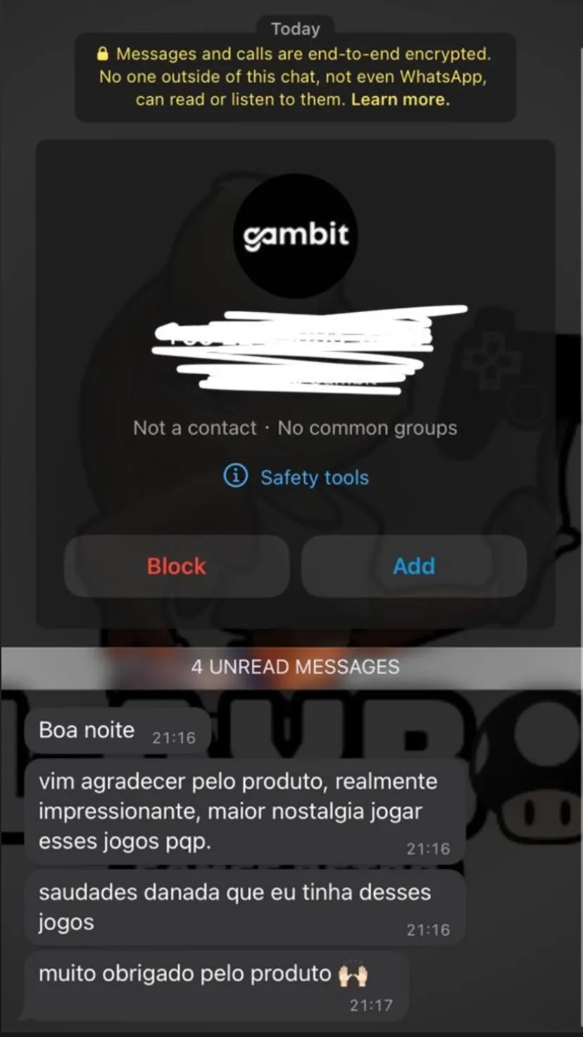 Testemunho de clientes | Playbox