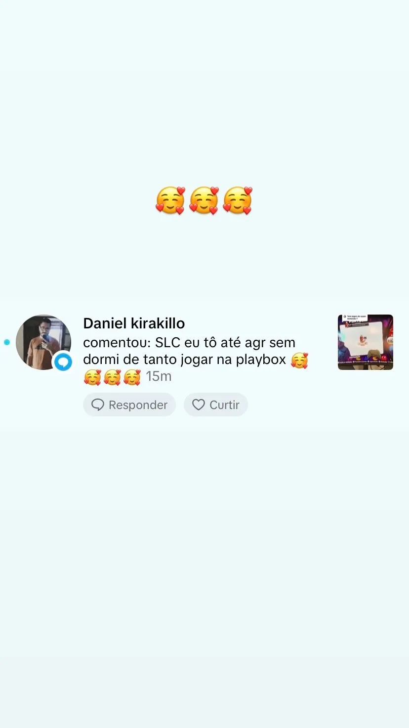 Testemunho de clientes | Playbox